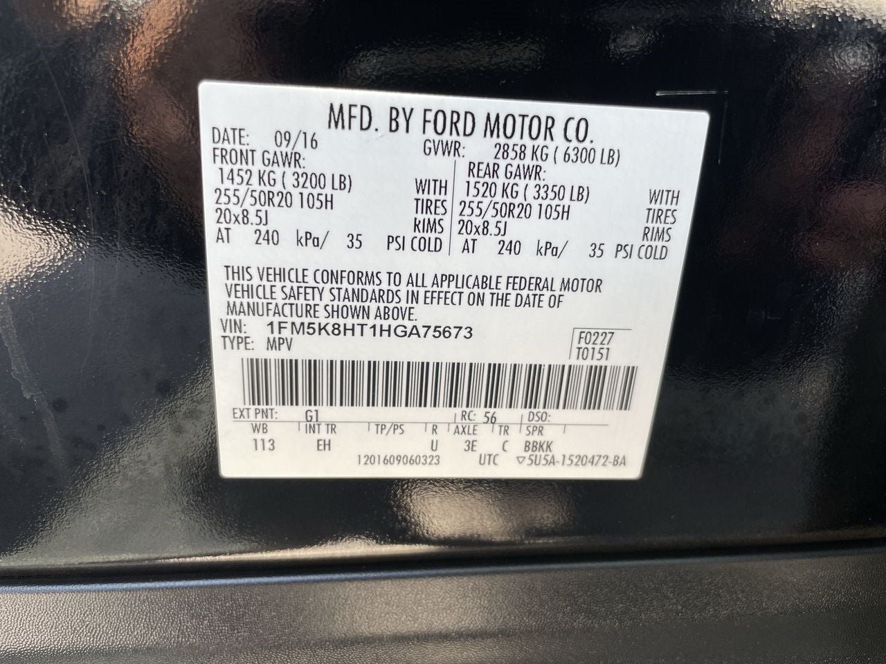 2017 Ford Explorer Platinum