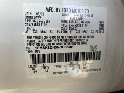 2022 Ford Explorer XLT