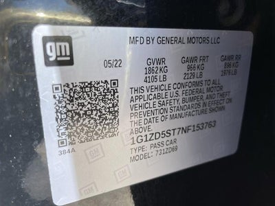 2022 Chevrolet Malibu LT