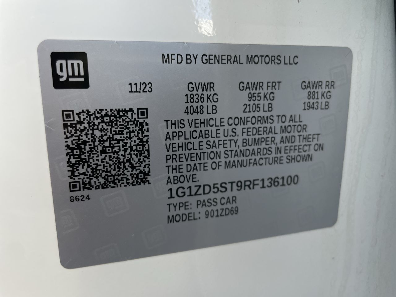 2024 Chevrolet Malibu 1LT