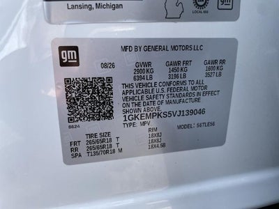 2027 GMC Acadia AT4