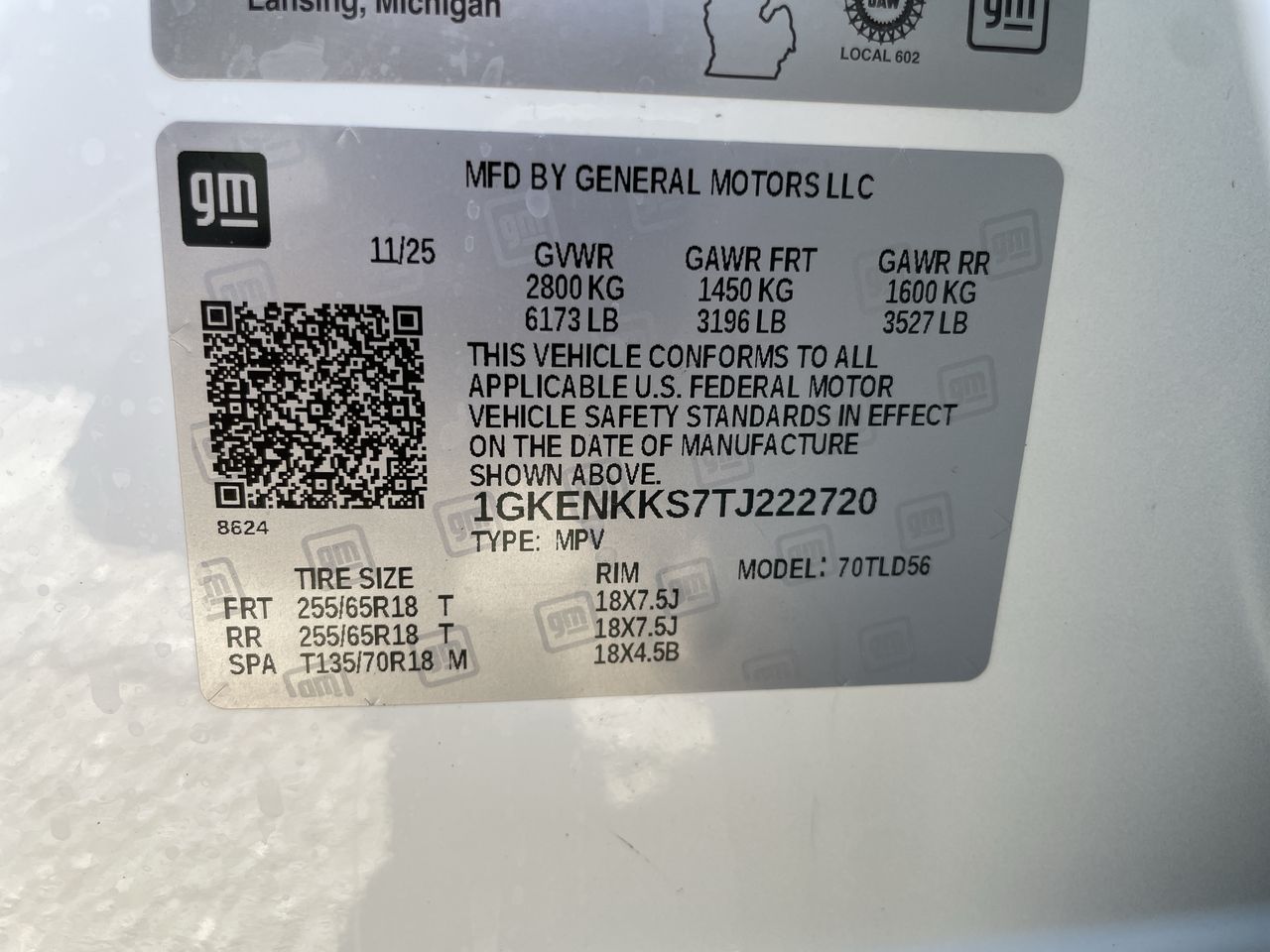 2026 GMC Acadia Elevation