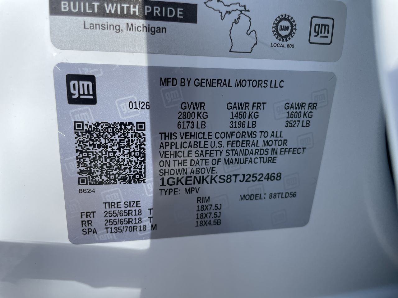 2026 GMC Acadia Elevation