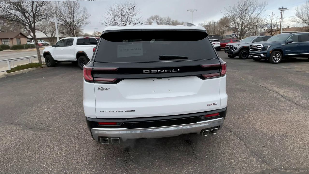 2026 GMC Acadia Denali