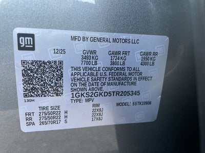 2026 GMC Yukon XL Elevation