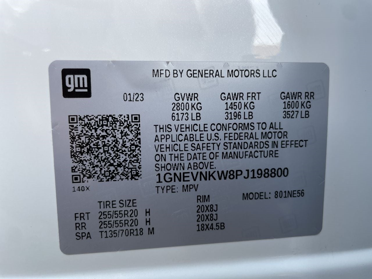 2023 Chevrolet Traverse High Country