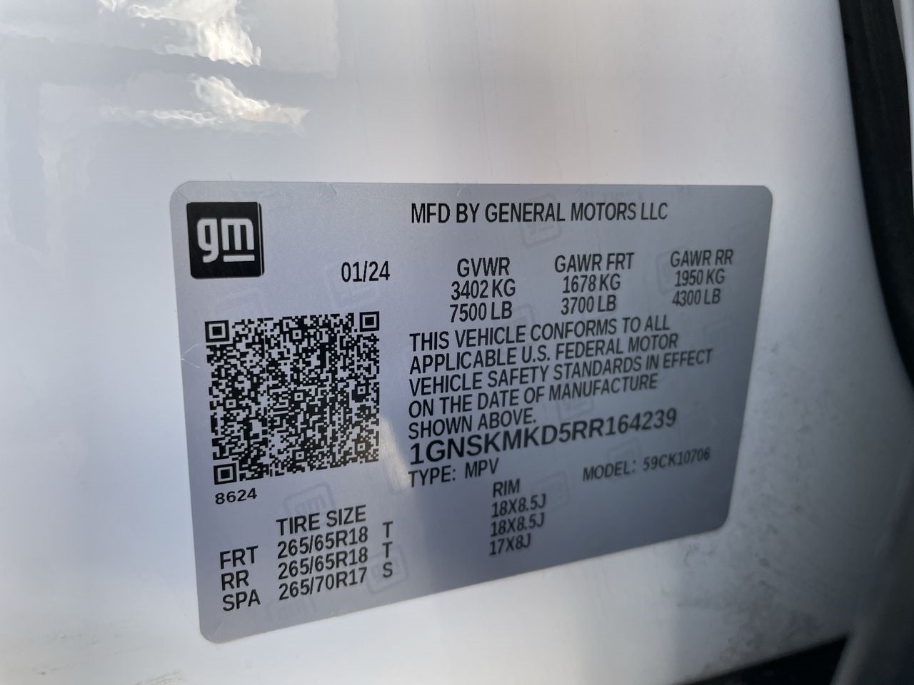 2024 Chevrolet Tahoe LS