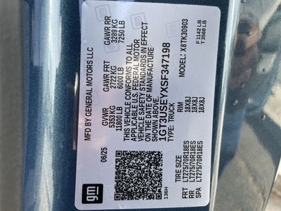 2025 GMC Sierra 3500 HD Pro