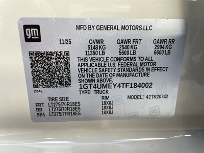 2026 GMC Sierra 2500 HD SLE