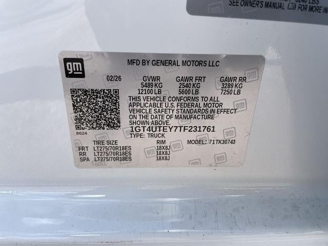 2026 GMC Sierra 3500 HD SLE