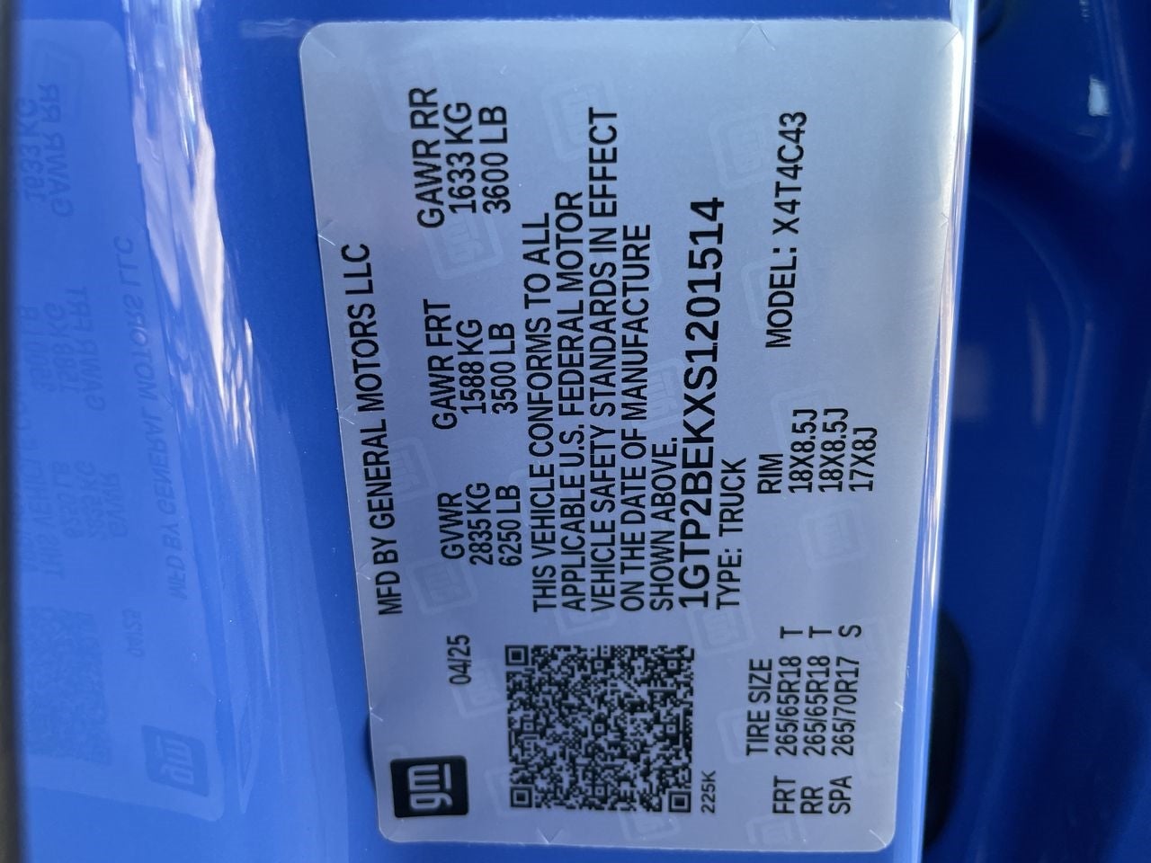 2025 GMC Canyon Elevation