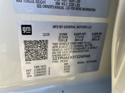 2026 GMC Sierra 1500 Pro