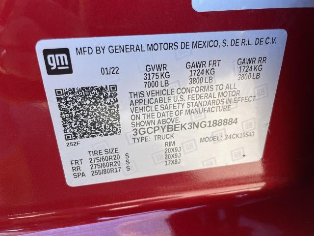 2022 Chevrolet Silverado 1500 LTD Custom