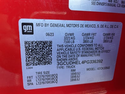 2023 Chevrolet Silverado 1500 ZR2