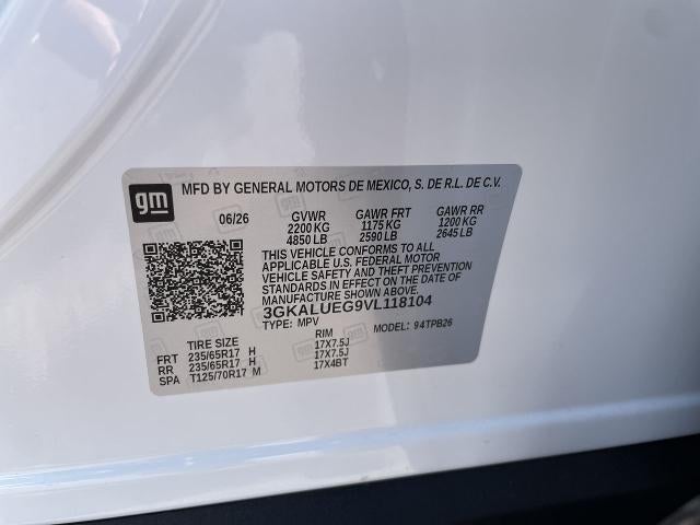 2027 GMC Terrain Elevation