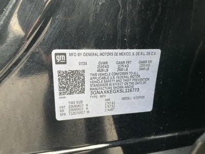 2025 Chevrolet Equinox ACTIV