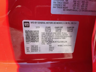 2026 GMC Sierra 1500 SLE