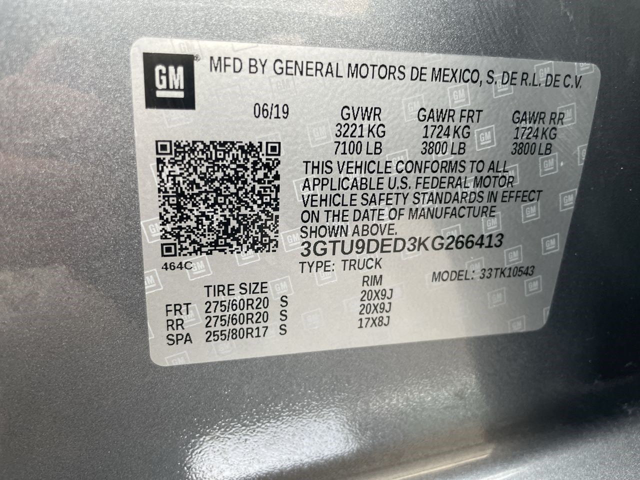 2019 GMC Sierra 1500 SLT