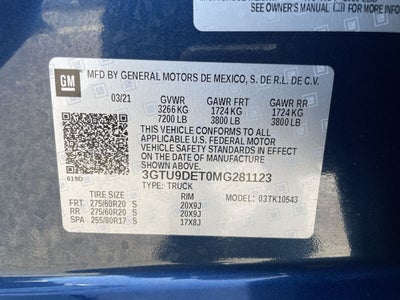 2021 GMC Sierra 1500 SLT