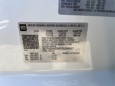 2026 GMC Sierra 1500 Pro