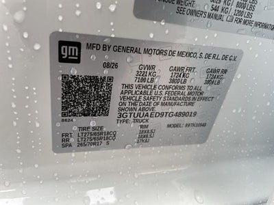2026 GMC Sierra 1500 Pro