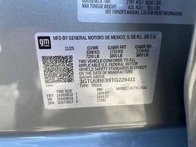 2026 GMC Sierra 1500 SLE