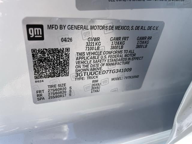2026 GMC Sierra 1500 Elevation