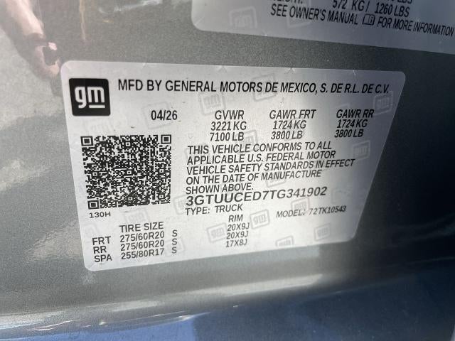 2026 GMC Sierra 1500 Elevation