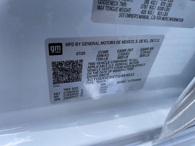 2026 GMC Sierra 1500 SLT