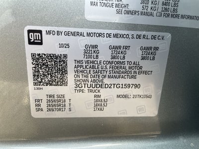 2026 GMC Sierra 1500 SLT