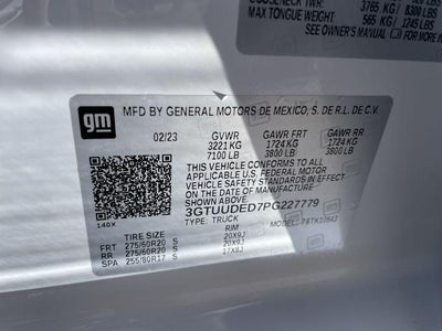 2023 GMC Sierra 1500 SLT
