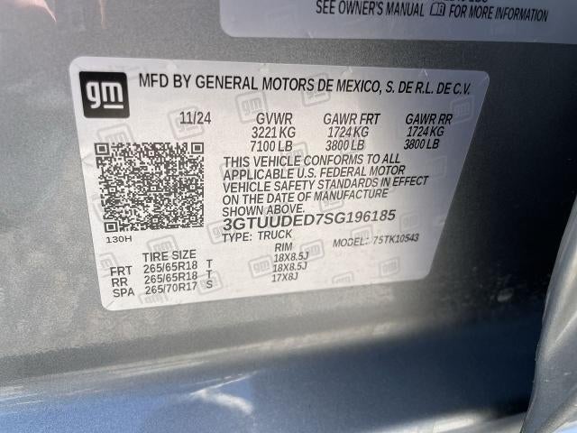 2025 GMC Sierra 1500 SLT