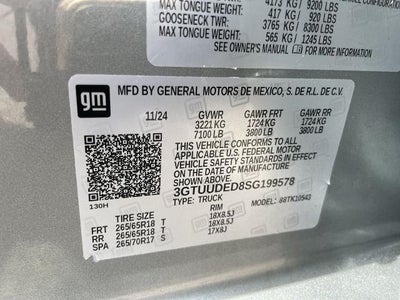 2025 GMC Sierra 1500 SLT