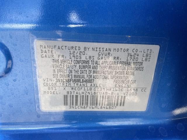 2021 Nissan Versa SR Xtronic CVT