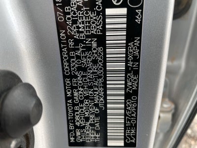 2018 Toyota Prius Prime Plus