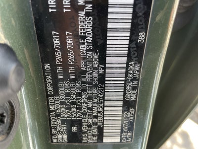 2020 Toyota 4Runner SR5