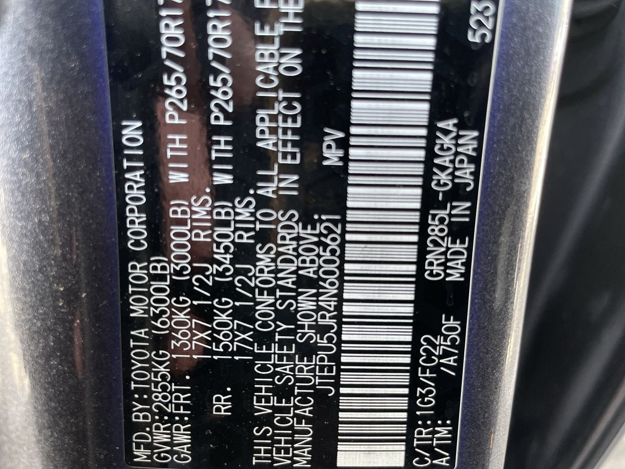 2022 Toyota 4Runner TRD Off Road