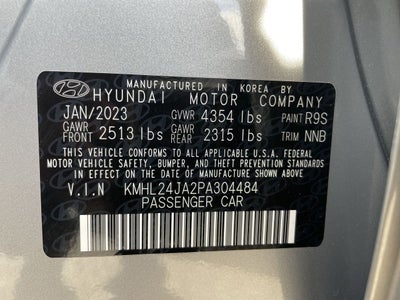 2023 Hyundai Sonata SE