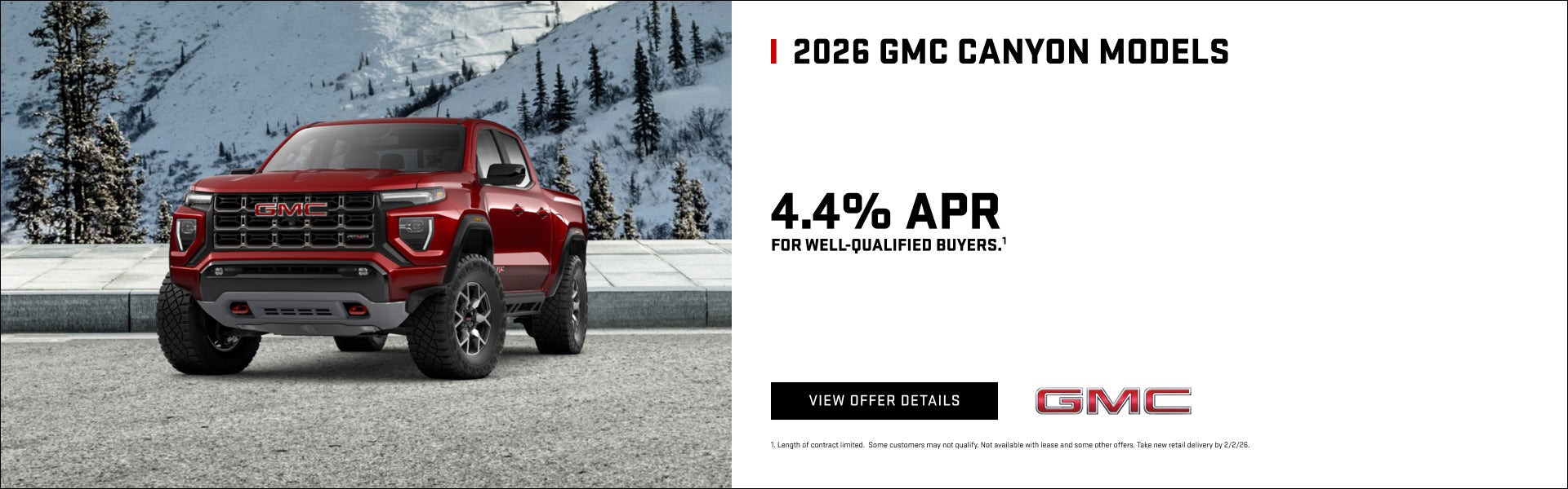 4.4% APR for well-qualified buyers.1